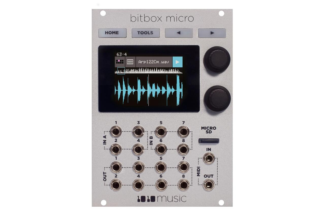 BITBOX micro 1010music モジュラーシンセ　ユーロラック 1010Music Bitbox Micro Eurorack Module - Andertons Music Co